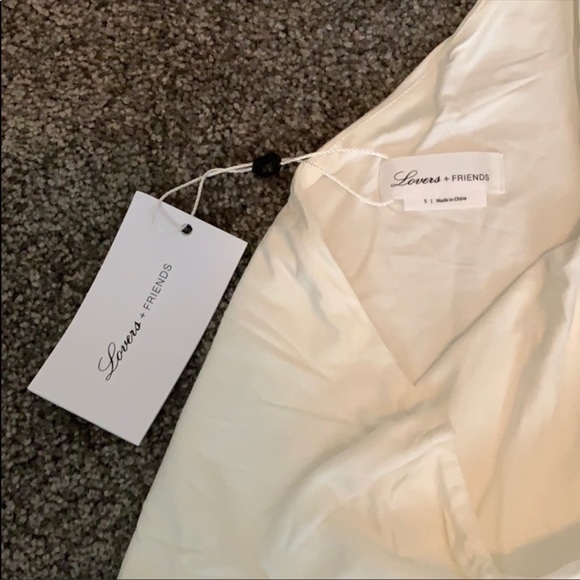 NWT Helen Mini Dress in White REVOLVE LOVERS + FRIENDS - Picture 4 of 7